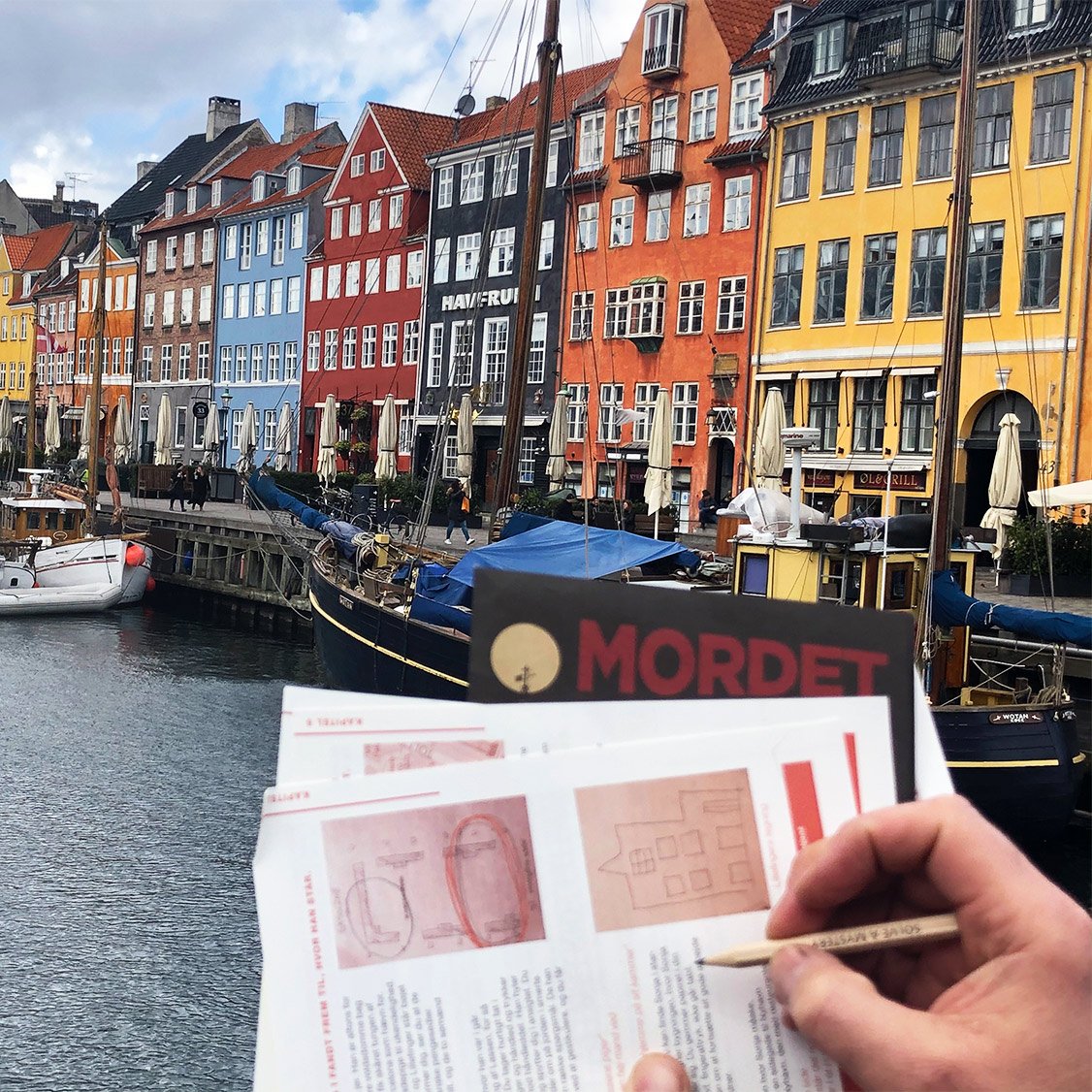 Forbryderjagt i Nyhavn med Solve a Mystery